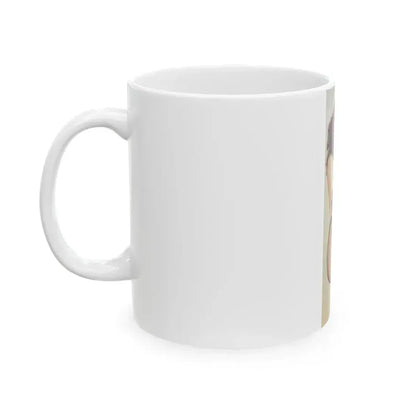 Bettie Page #893 (Vintage Female Icon) White Coffee Mug - Go Mug Yourself