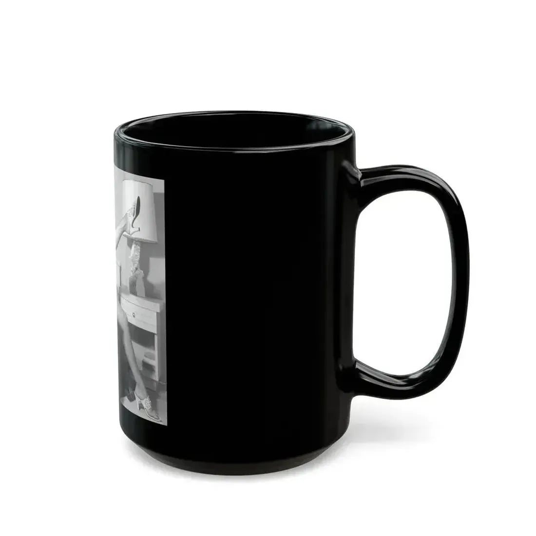 Bettie Page #902 (Vintage Female Icon) Black Coffee Mug - Go Mug Yourself