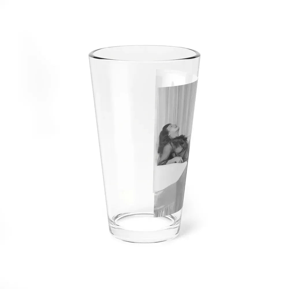 Bettie Page #902 (Vintage Female Icon) Pint Glass 16oz - Go Mug Yourself