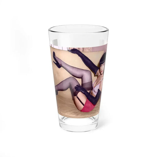 Bettie Page #91 (Vintage Female Icon) Pint Glass 16oz 16oz - Go Mug Yourself