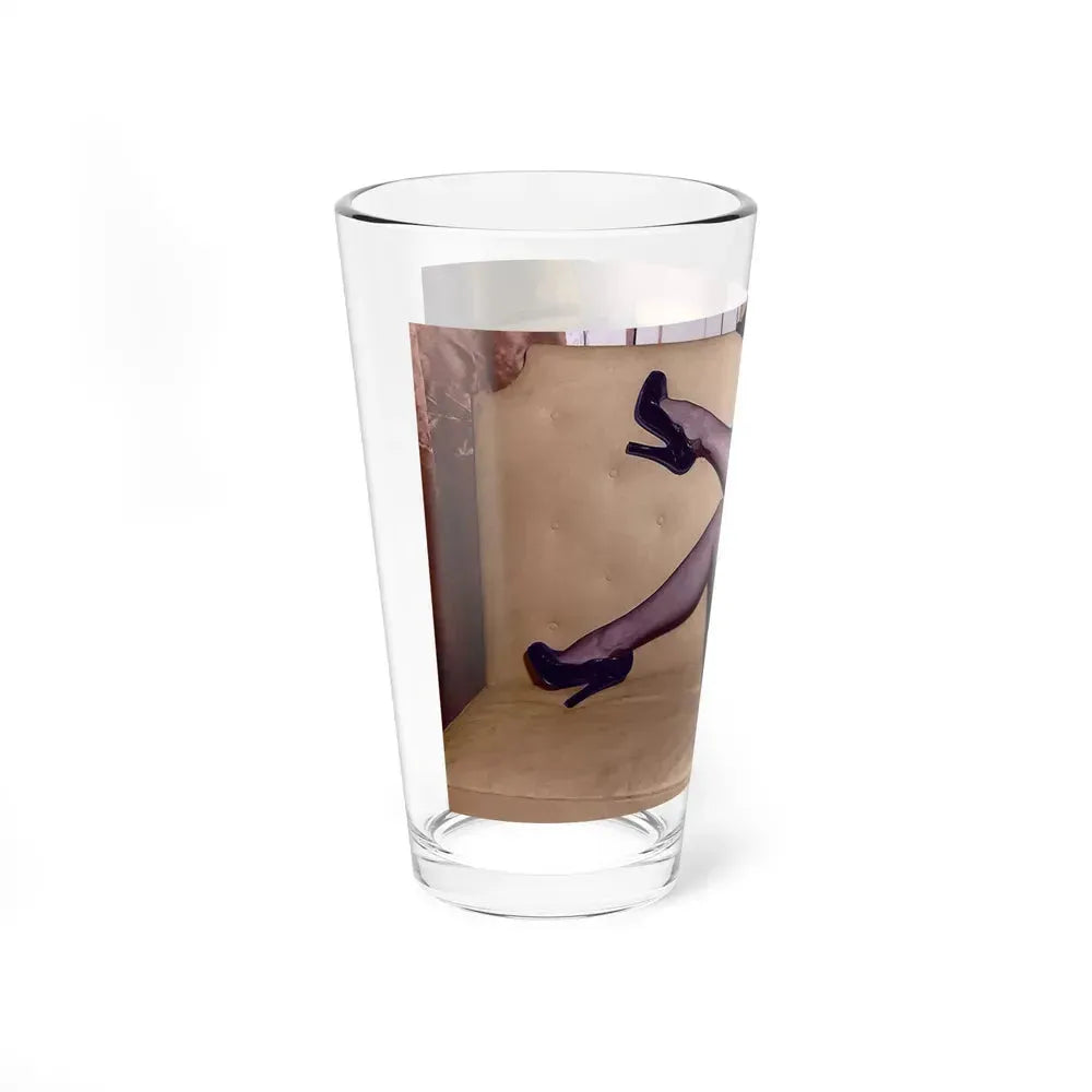 Bettie Page #91 (Vintage Female Icon) Pint Glass 16oz - Go Mug Yourself
