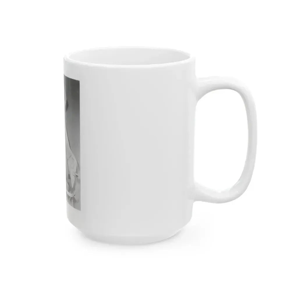Bettie Page #912 (Vintage Female Icon) White Coffee Mug - Go Mug Yourself
