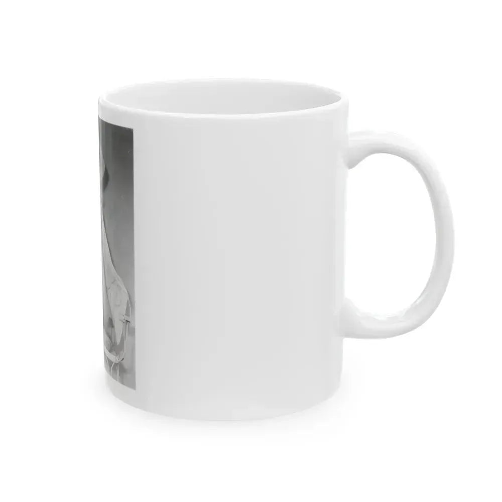 Bettie Page #912 (Vintage Female Icon) White Coffee Mug - Go Mug Yourself