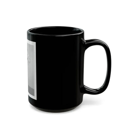 Bettie Page #913 (Vintage Female Icon) Black Coffee Mug - Go Mug Yourself