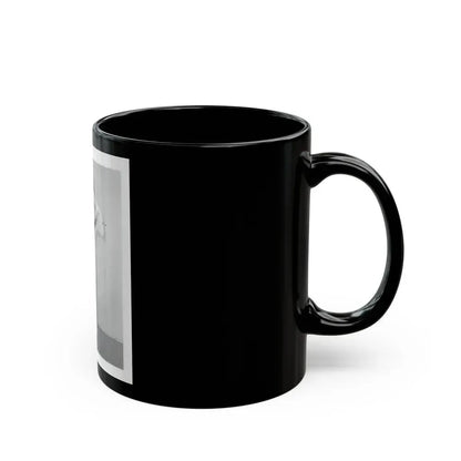 Bettie Page #913 (Vintage Female Icon) Black Coffee Mug - Go Mug Yourself