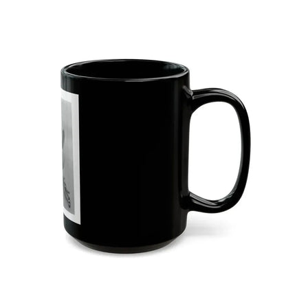 Bettie Page #914 (Vintage Female Icon) Black Coffee Mug - Go Mug Yourself