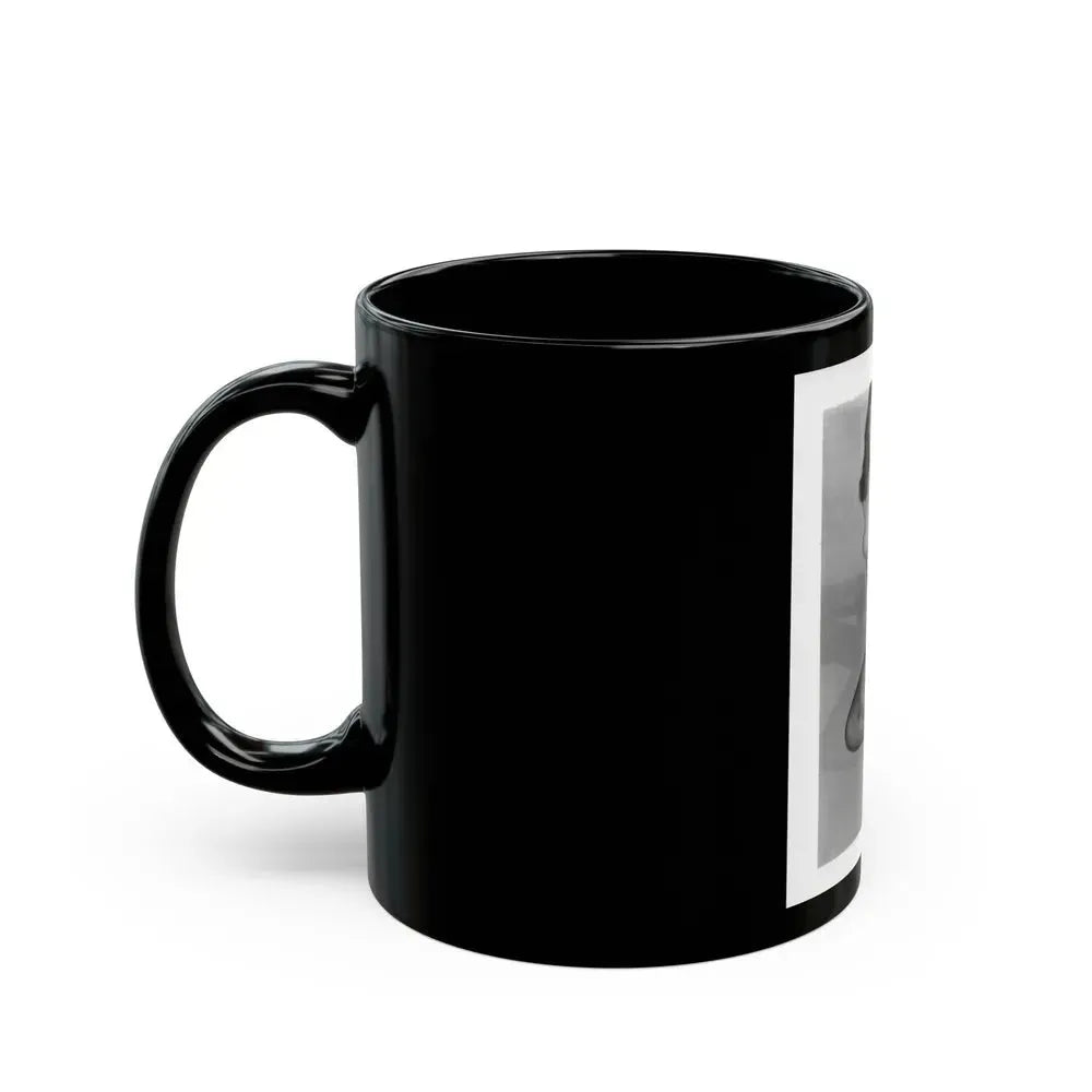 Bettie Page #914 (Vintage Female Icon) Black Coffee Mug - Go Mug Yourself