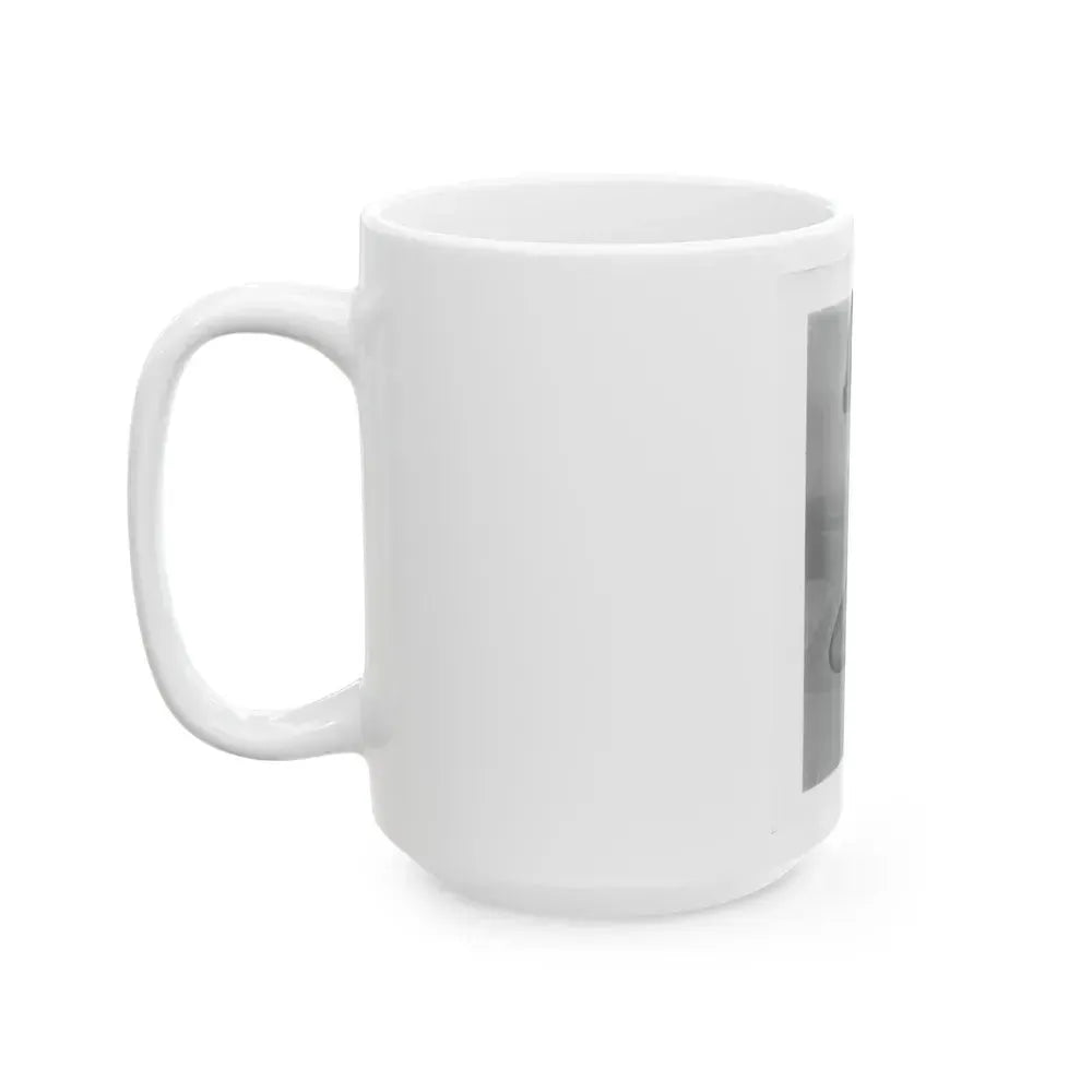 Bettie Page #914 (Vintage Female Icon) White Coffee Mug - Go Mug Yourself