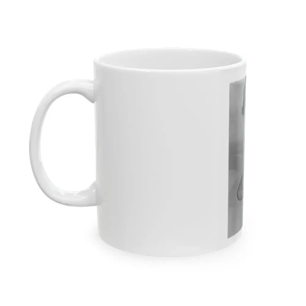 Bettie Page #914 (Vintage Female Icon) White Coffee Mug - Go Mug Yourself