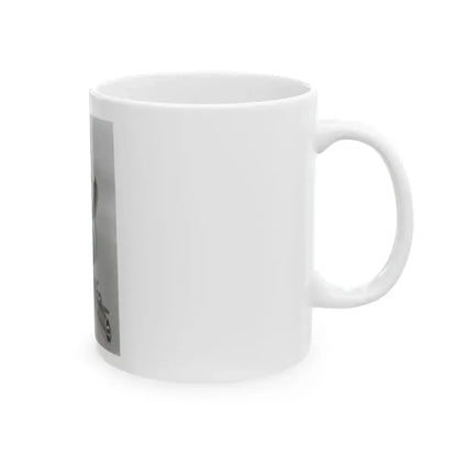 Bettie Page #914 (Vintage Female Icon) White Coffee Mug - Go Mug Yourself