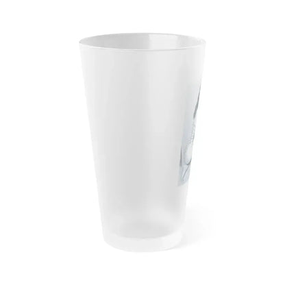 Bettie Page #918 (Vintage Female Icon) Frosted Pint Glass 16oz - Go Mug Yourself