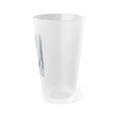 Bettie Page #918 (Vintage Female Icon) Frosted Pint Glass 16oz - Go Mug Yourself