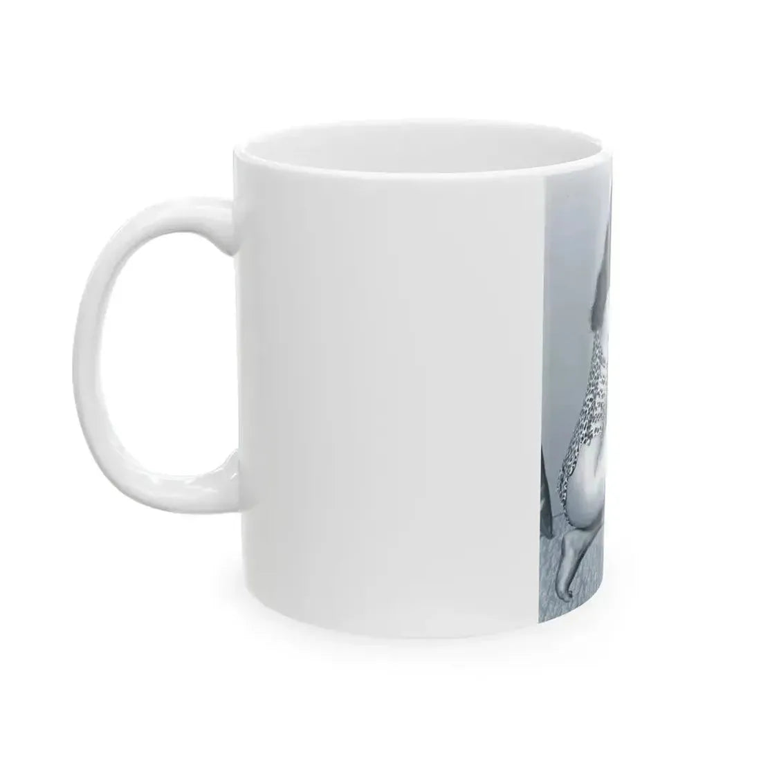 Bettie Page #918 (Vintage Female Icon) White Coffee Mug - Go Mug Yourself