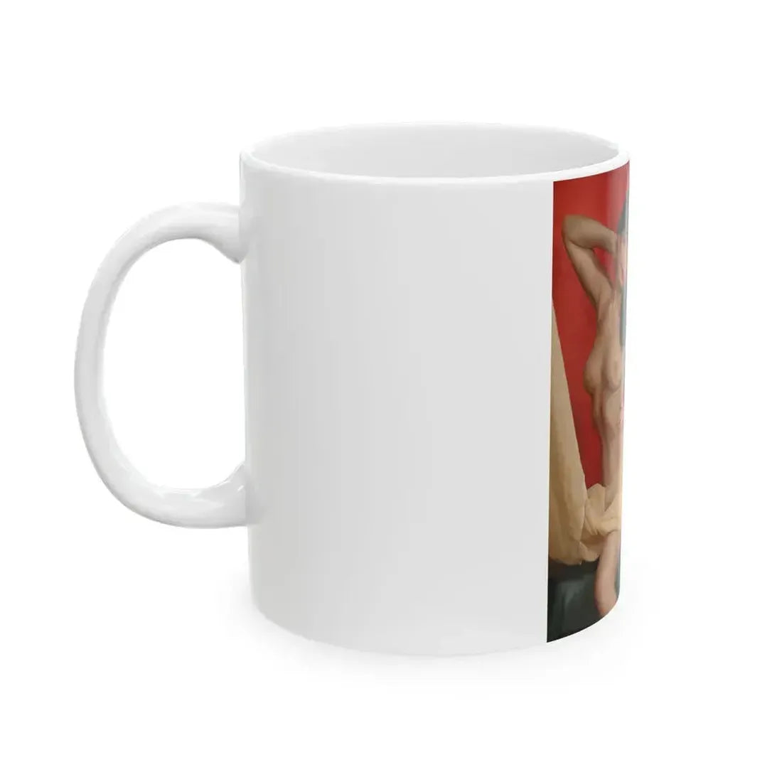 Bettie Page #92 (Vintage Female Icon) White Coffee Mug - Go Mug Yourself