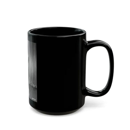 Bettie Page #921 (Vintage Female Icon) Black Coffee Mug - Go Mug Yourself