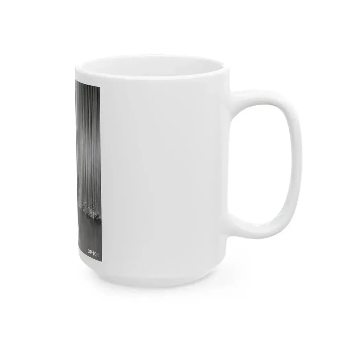 Bettie Page #921 (Vintage Female Icon) White Coffee Mug - Go Mug Yourself