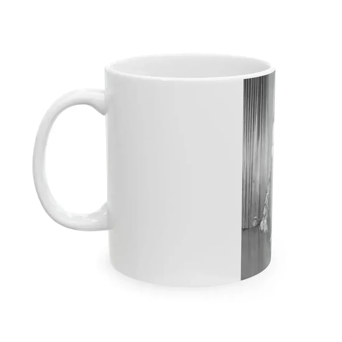 Bettie Page #921 (Vintage Female Icon) White Coffee Mug - Go Mug Yourself