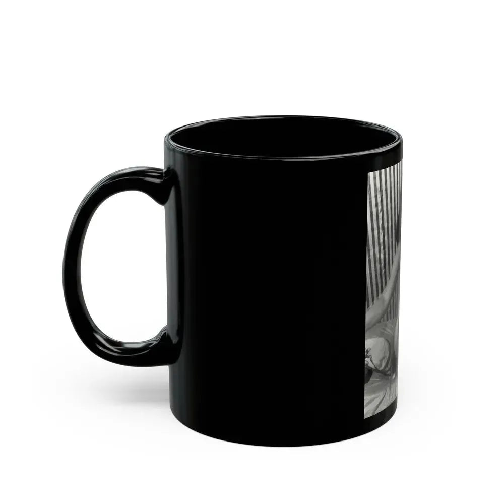 Bettie Page #925 (Vintage Female Icon) Black Coffee Mug - Go Mug Yourself