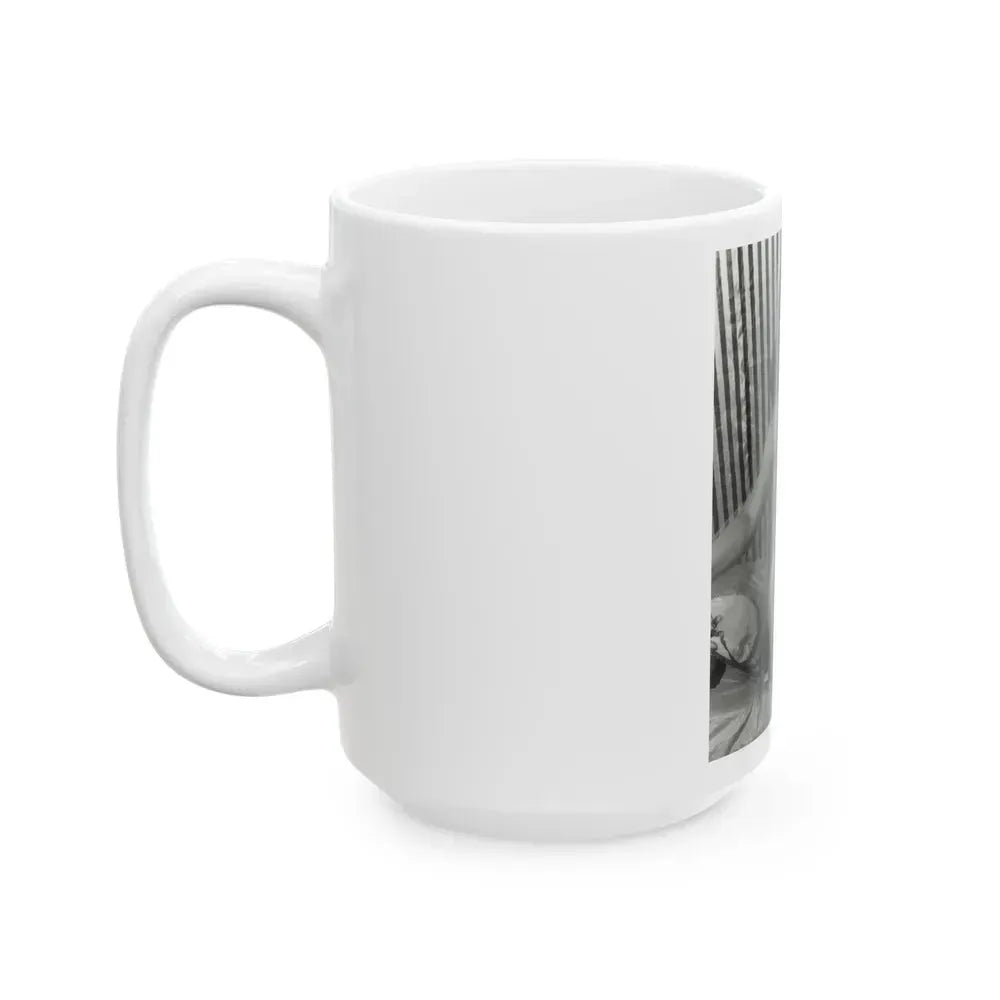 Bettie Page #925 (Vintage Female Icon) White Coffee Mug - Go Mug Yourself