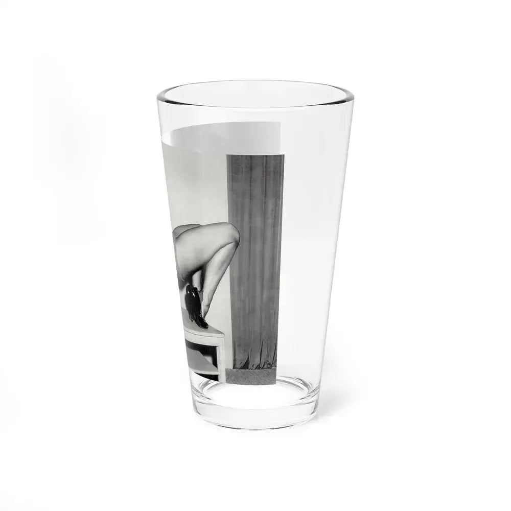 Bettie Page #943 (Vintage Female Icon) Pint Glass 16oz - Go Mug Yourself