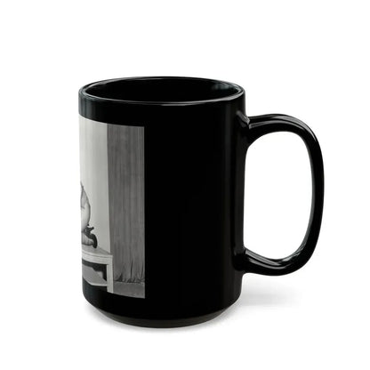Bettie Page #944 (Vintage Female Icon) Black Coffee Mug - Go Mug Yourself