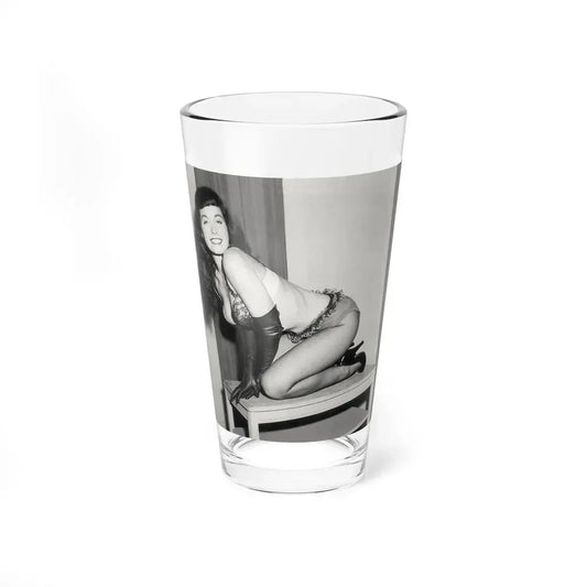 Bettie Page #944 (Vintage Female Icon) Pint Glass 16oz 16oz - Go Mug Yourself
