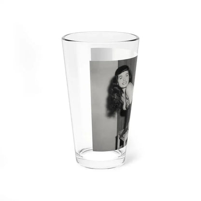 Bettie Page #944 (Vintage Female Icon) Pint Glass 16oz - Go Mug Yourself