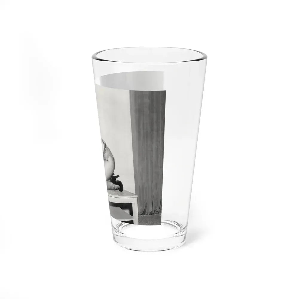 Bettie Page #944 (Vintage Female Icon) Pint Glass 16oz - Go Mug Yourself