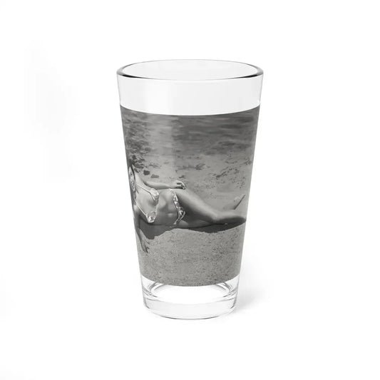 Bettie Page #945 (Vintage Female Icon) Pint Glass 16oz 16oz - Go Mug Yourself