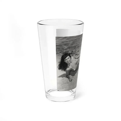 Bettie Page #945 (Vintage Female Icon) Pint Glass 16oz - Go Mug Yourself