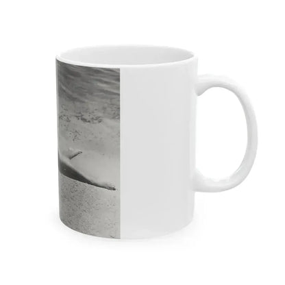 Bettie Page #945 (Vintage Female Icon) White Coffee Mug - Go Mug Yourself