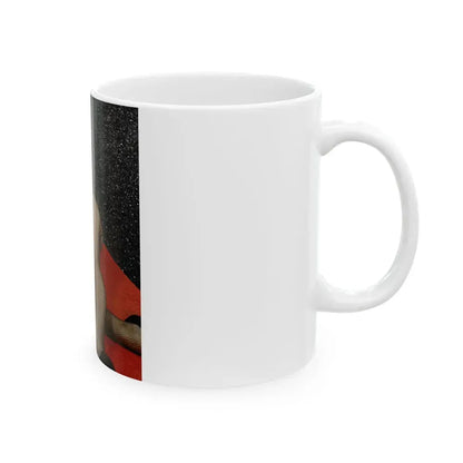 Bettie Page #95 (Vintage Female Icon) White Coffee Mug - Go Mug Yourself