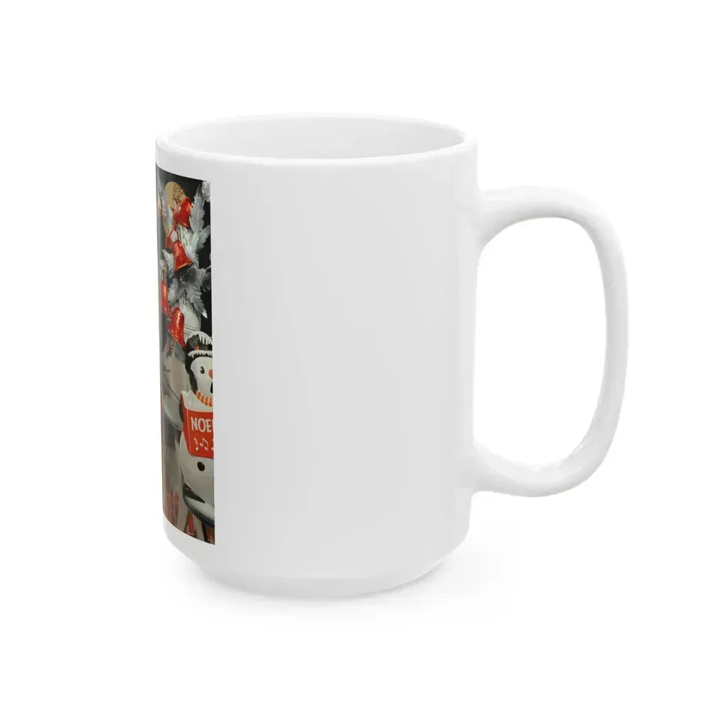 Bettie Page #96 (Vintage Female Icon) White Coffee Mug - Go Mug Yourself