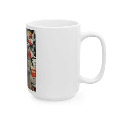 Bettie Page #96 (Vintage Female Icon) White Coffee Mug - Go Mug Yourself