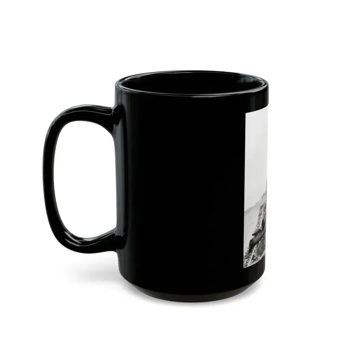 Bettie Page #968 (Vintage Female Icon) Black Coffee Mug - Go Mug Yourself