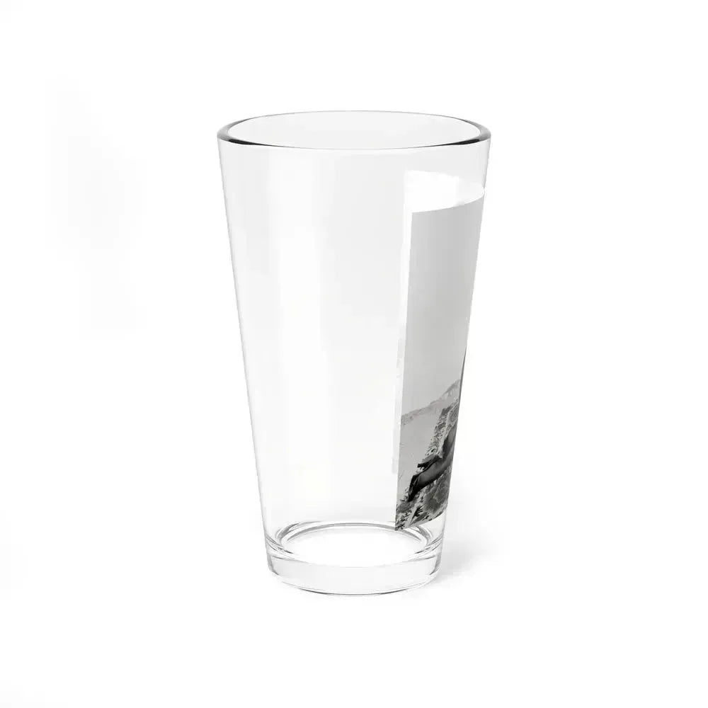 Bettie Page #968 (Vintage Female Icon) Pint Glass 16oz - Go Mug Yourself