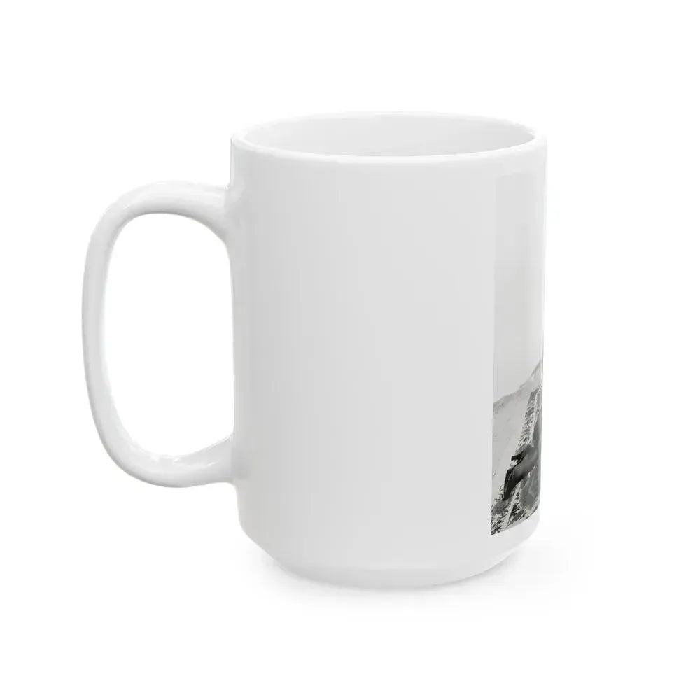 Bettie Page #968 (Vintage Female Icon) White Coffee Mug - Go Mug Yourself