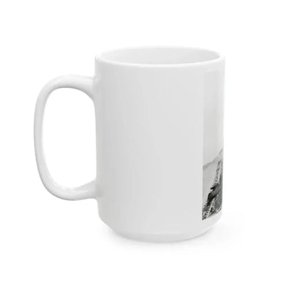 Bettie Page #968 (Vintage Female Icon) White Coffee Mug - Go Mug Yourself