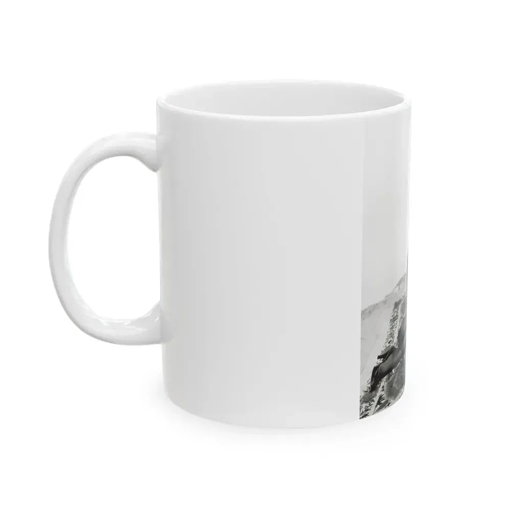 Bettie Page #968 (Vintage Female Icon) White Coffee Mug - Go Mug Yourself
