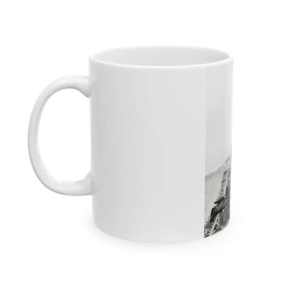 Bettie Page #968 (Vintage Female Icon) White Coffee Mug - Go Mug Yourself