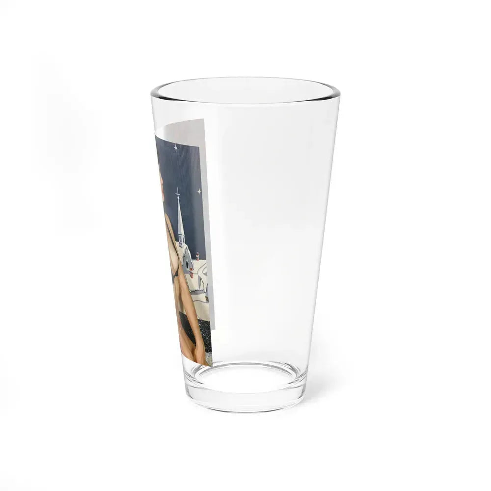 Bettie Page #97 (Vintage Female Icon) Pint Glass 16oz - Go Mug Yourself