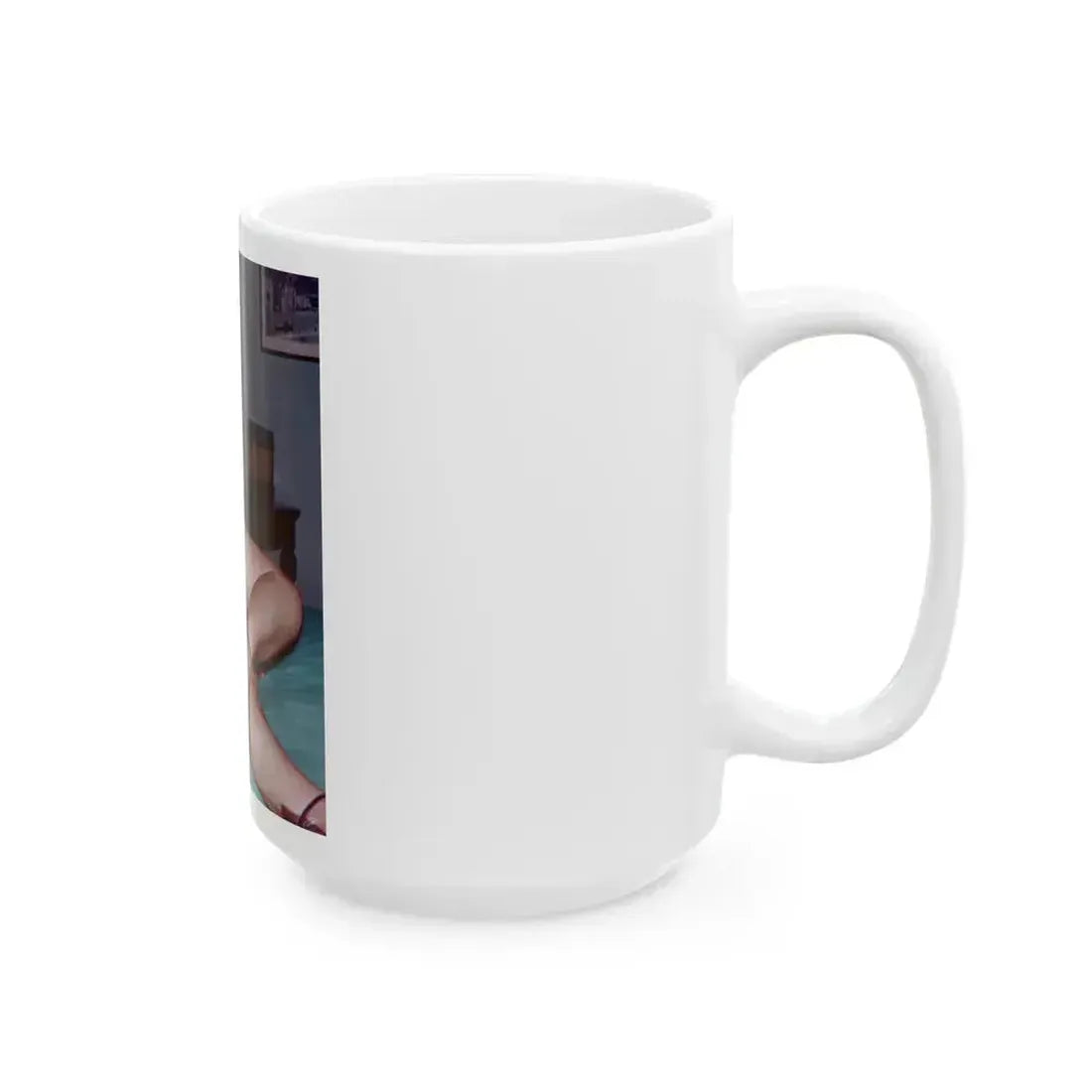 Bettie Page #977 (Vintage Female Icon) White Coffee Mug - Go Mug Yourself