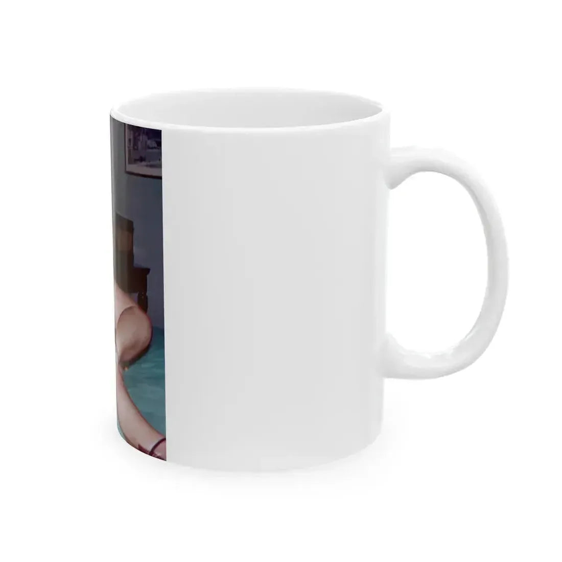 Bettie Page #977 (Vintage Female Icon) White Coffee Mug - Go Mug Yourself