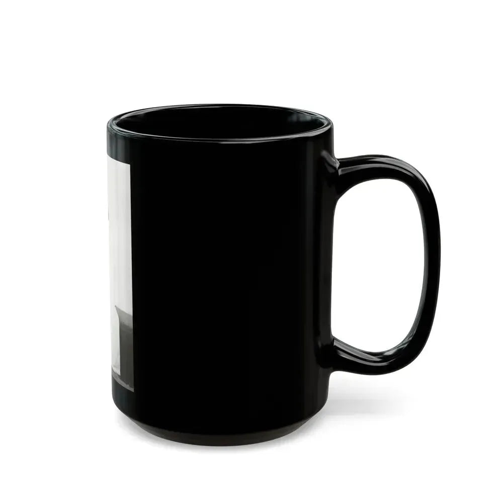 Bettie Page #979 (Vintage Female Icon) Black Coffee Mug - Go Mug Yourself
