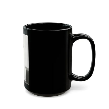 Bettie Page #979 (Vintage Female Icon) Black Coffee Mug - Go Mug Yourself