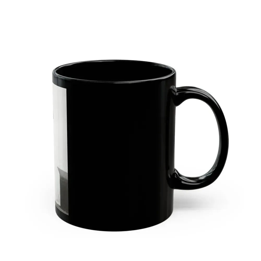 Bettie Page #979 (Vintage Female Icon) Black Coffee Mug - Go Mug Yourself