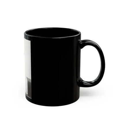 Bettie Page #979 (Vintage Female Icon) Black Coffee Mug - Go Mug Yourself