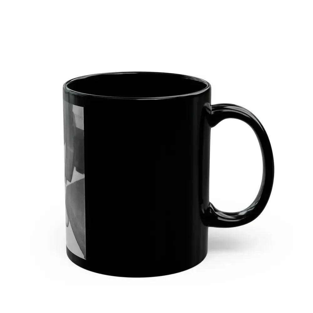 Bettie Page #982 (Vintage Female Icon) Black Coffee Mug - Go Mug Yourself