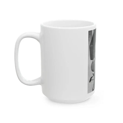 Bettie Page #982 (Vintage Female Icon) White Coffee Mug - Go Mug Yourself