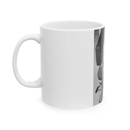 Bettie Page #982 (Vintage Female Icon) White Coffee Mug - Go Mug Yourself